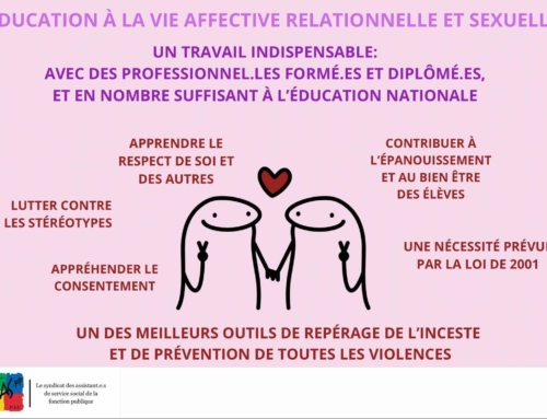 Programmes d’éducation à la vie affective, relationnelle et sexuelle : un début qui ne sera pas suffisant sans moyens humains à la hauteur